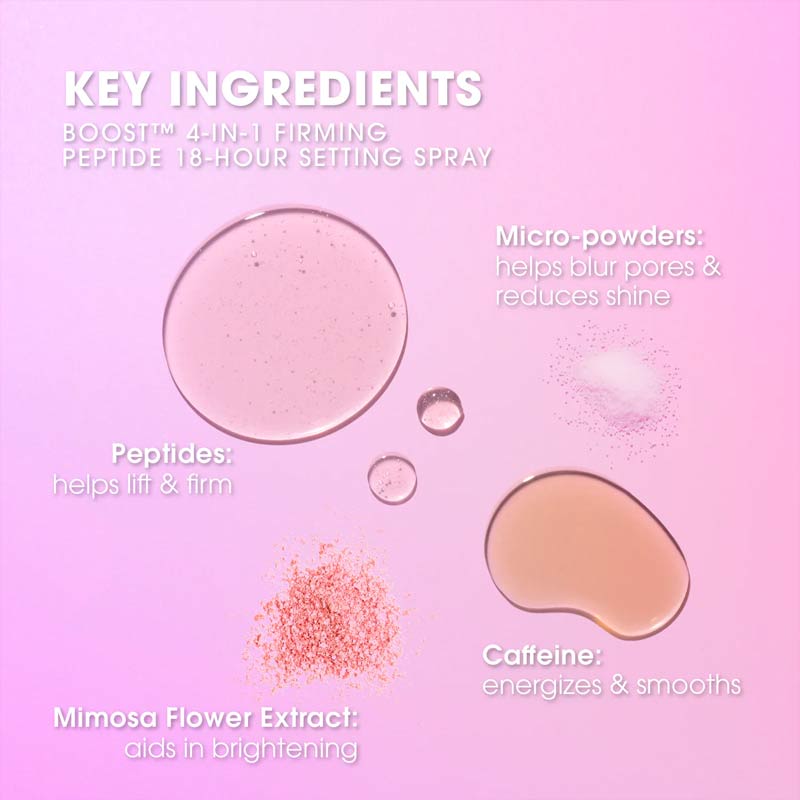Beautyblender Boost 4-in-1 Firming Peptide Setting Spray