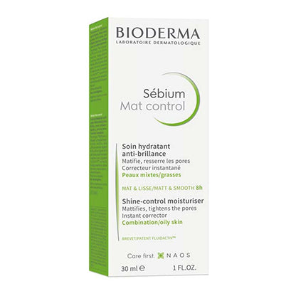 Bioderma Sébium Mat Control Shine-Control Moisturiser