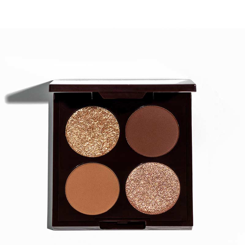 Hildun Beauty Luxe Eyeshadow Quad Naked Diamonds