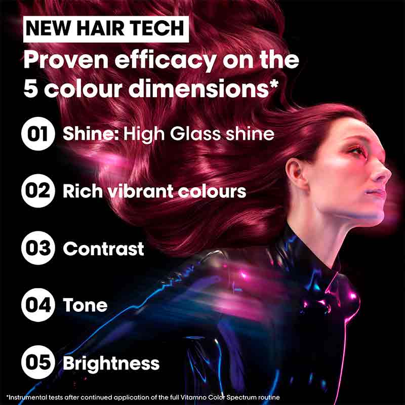 L'Oréal Professionnel Vitamino Color Spectrum Blue Tinted Shampoo for Light Brown Coloured Hair