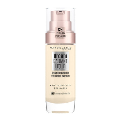 Maybelline Dream Radiant Liquid Hydrating Foundation with Hyaluronic Acid and Collagen